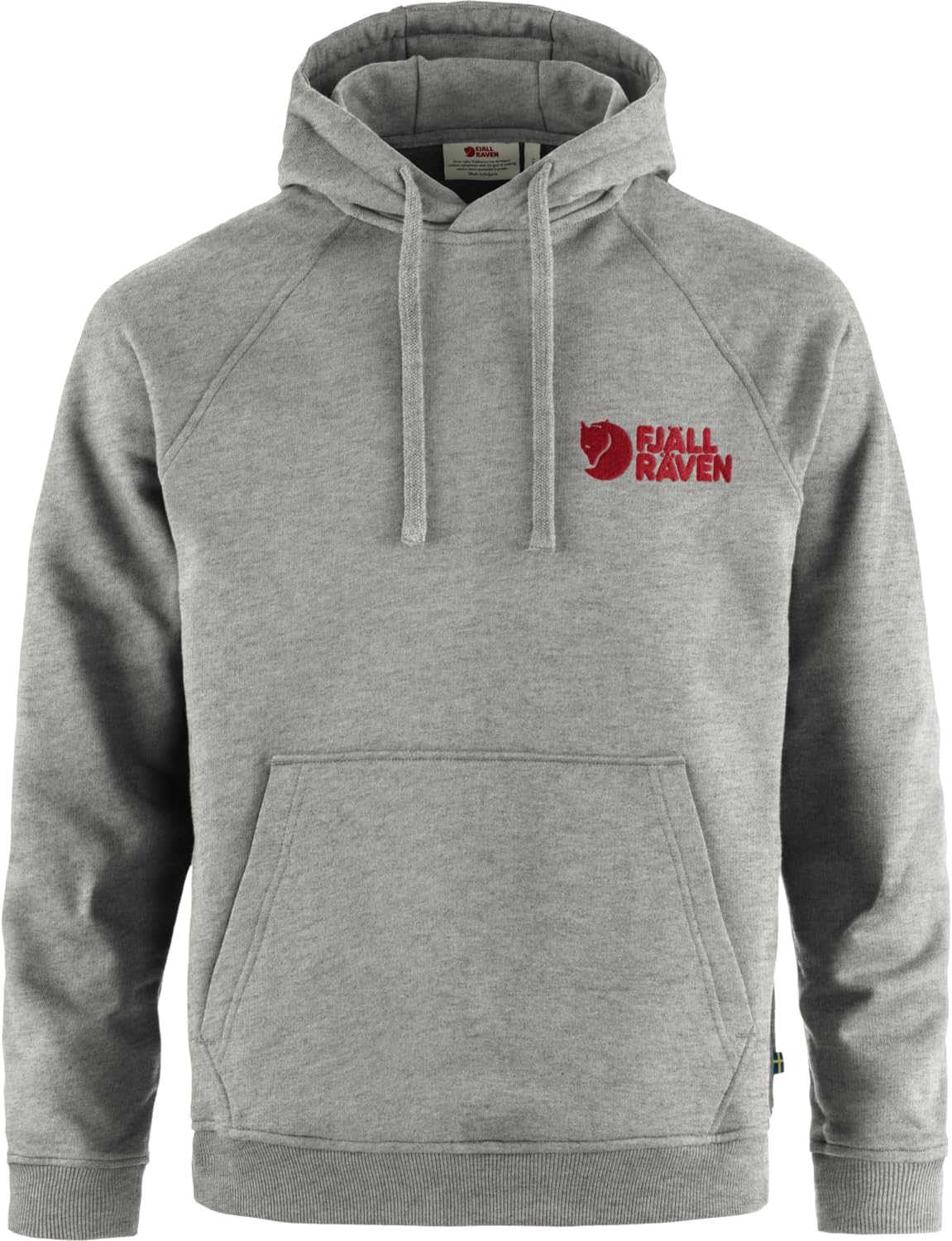 Fjallraven Classic Men's Round Neck Sweatshirt - Relaxed Fit Grey/Melange