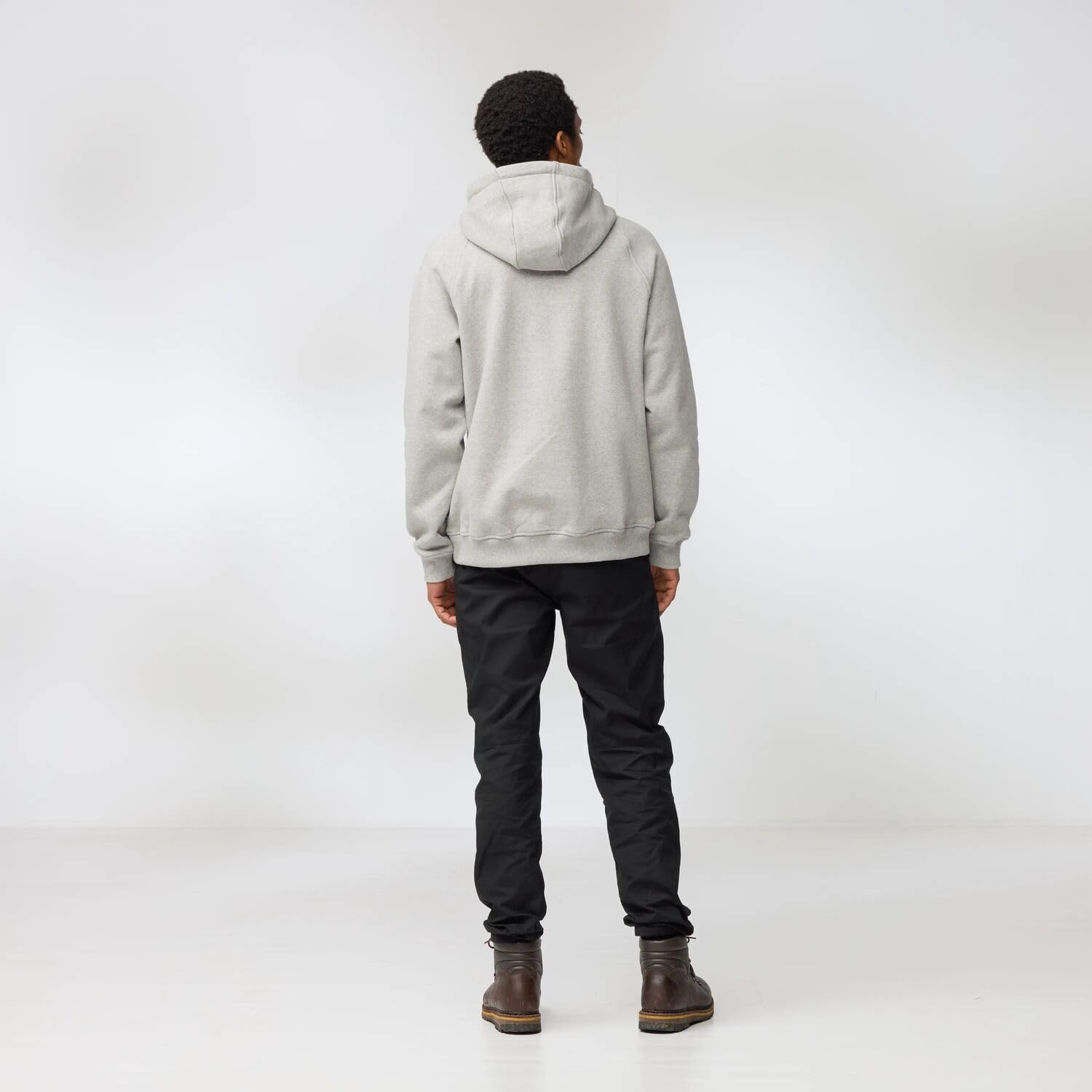 Fjallraven Classic Men's Round Neck Sweatshirt - Relaxed Fit Grey/Melange