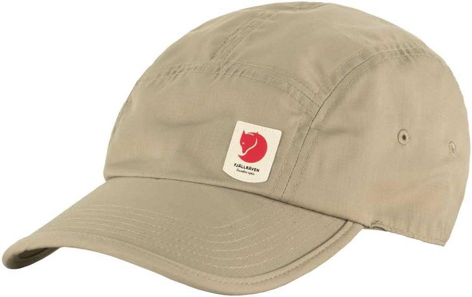 Fjällräven High Coast Lite Cap - Quick-Dry Fabric, Packable Design, Lightweight, Comfortable - Hiking, Travel, Trekking Fossil