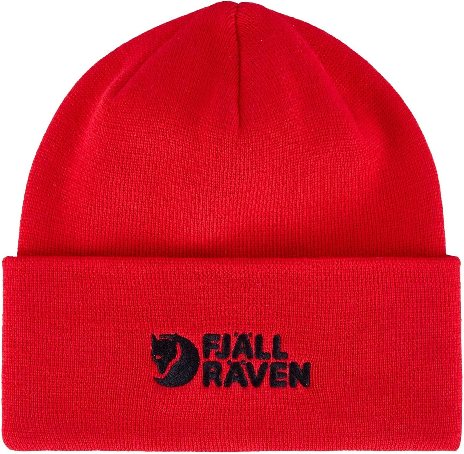 Fjallraven Vardag Men's Cuffed Beanie - Mid-Height True Red