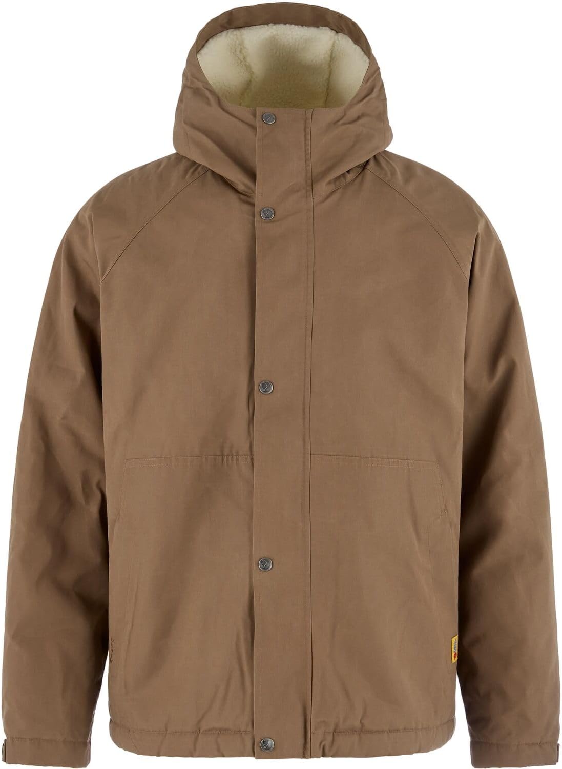Fjallraven Vardag G-1000 Pile Men's Shell Jacket Wood Brown