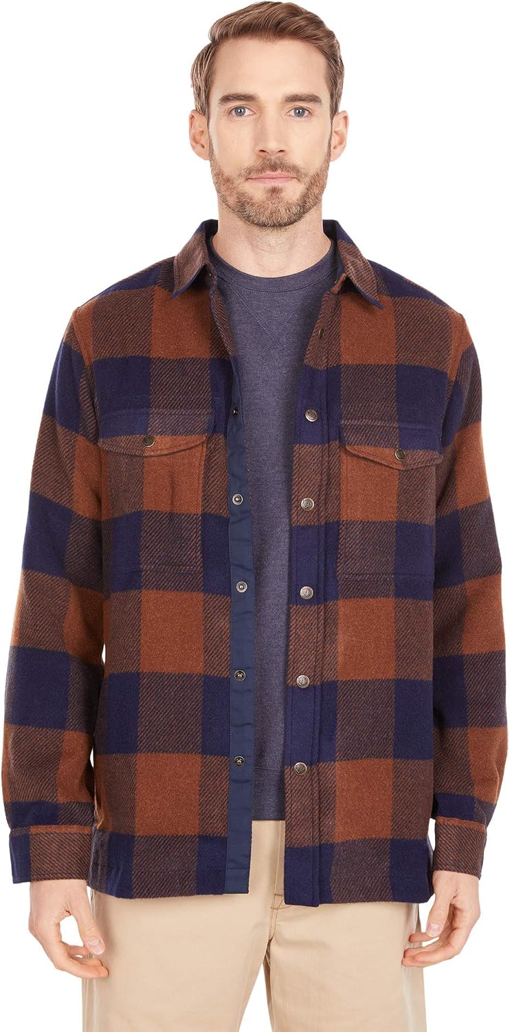 Fjallraven F90631230-555M Canada Shirt M Chestnut-Dark Navy M