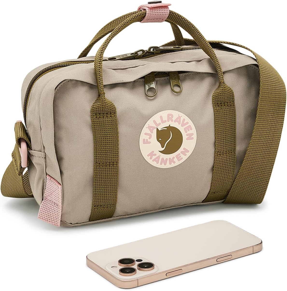 Fjällräven Men's Kanken Fossil-foliage Green