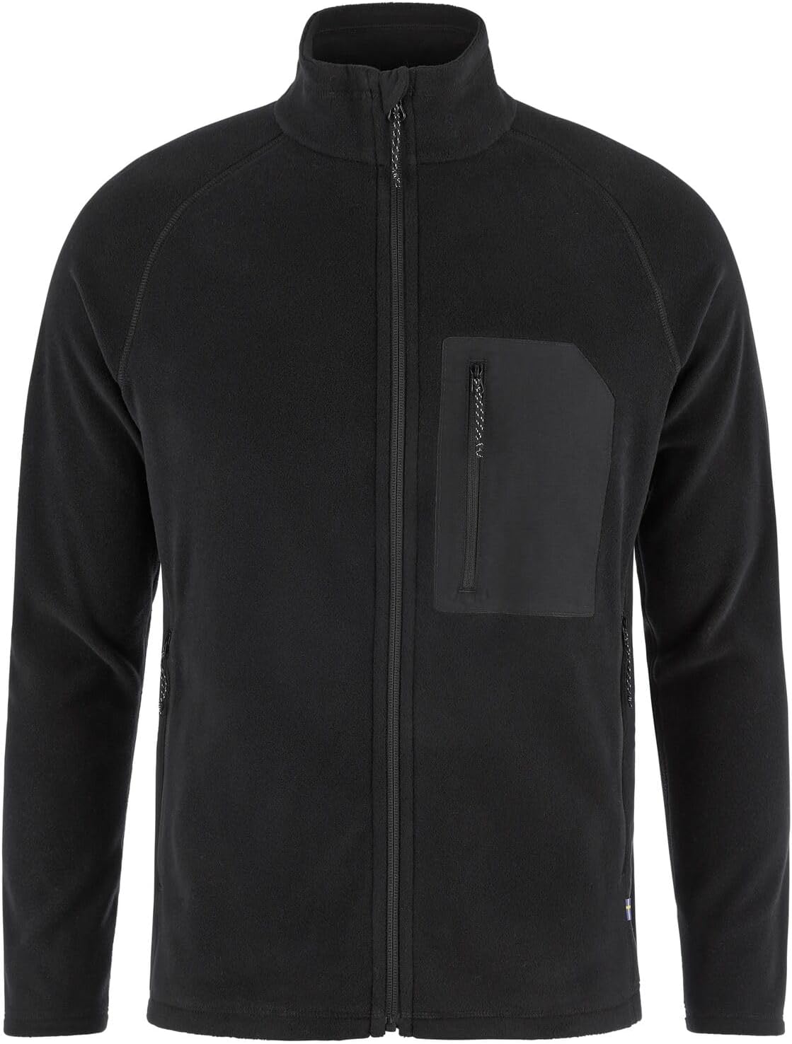 Fjallraven Kaipak Men's Fleece Full-Zip Midlayer Black/Black