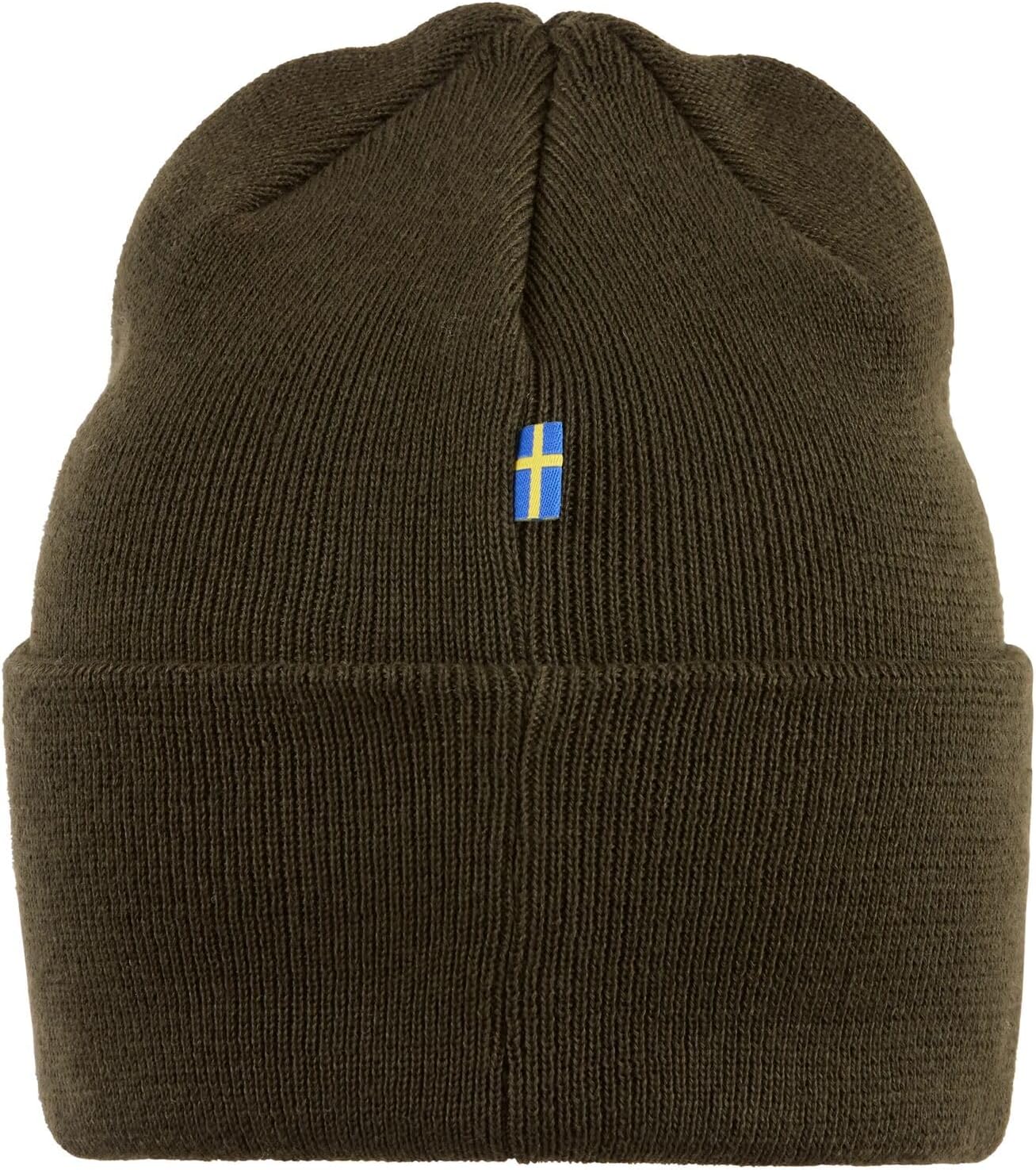 Fjallraven Vardag Men's Cuffed Beanie - Mid-Height Deep Forest