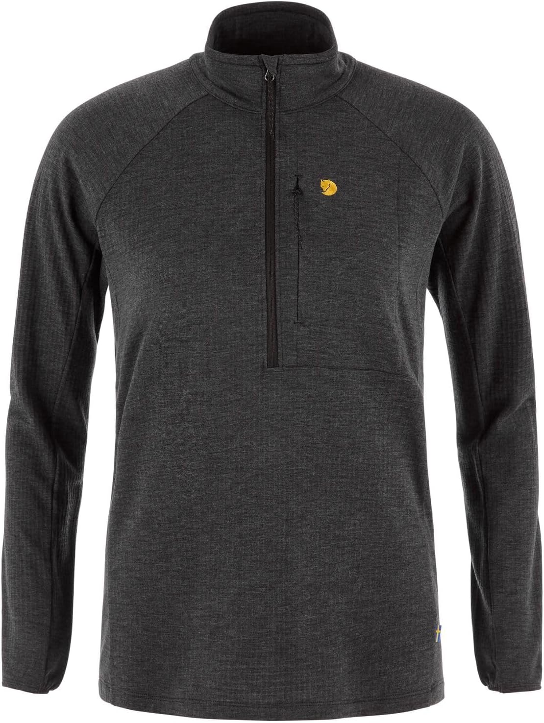 Fjallraven Bergtagen Midlayer Women's Fleece Half-Zip Midlayer Black
