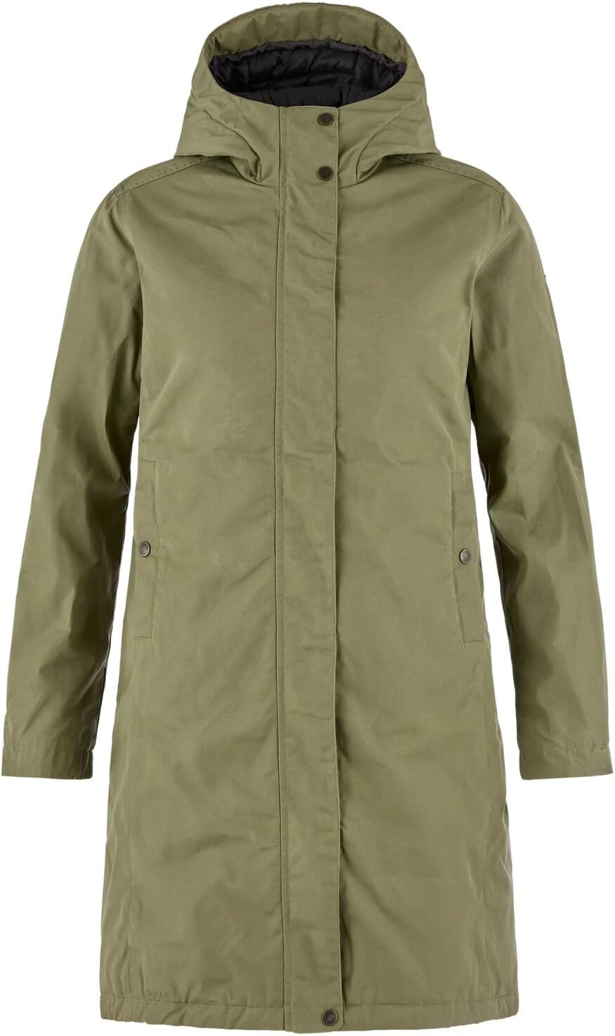 Fjallraven Kiruna Hydratic Padded Women's Insulated Parka Jacket Green