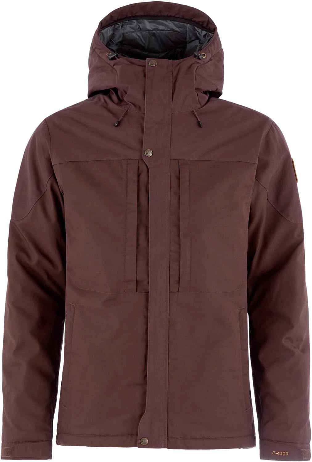 Fjällräven Skogso Padded Jacket Men's Coat - Insulated Durable Lightweight Winter Jacket for Outdoor Use Black Oak