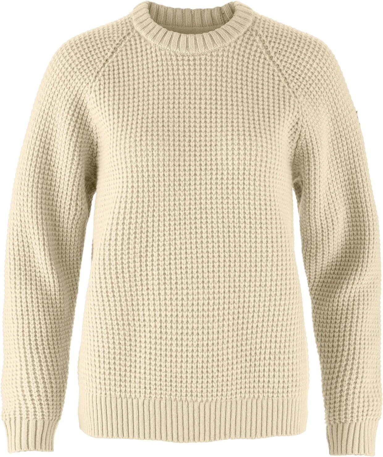 Fjällräven Övikaffle Knit Women's Sweater Light Beige