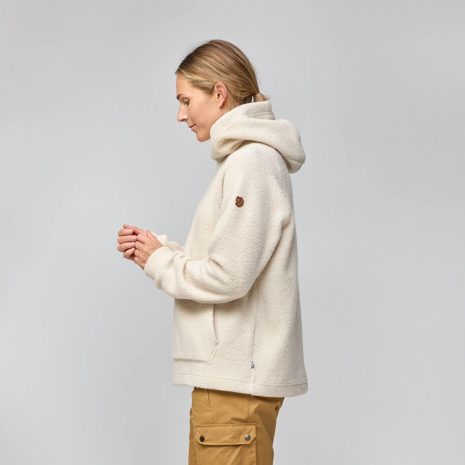 Fjallraven Kaitum Women's Fleece Full-Zip Midlayer Hoody Dark Navy