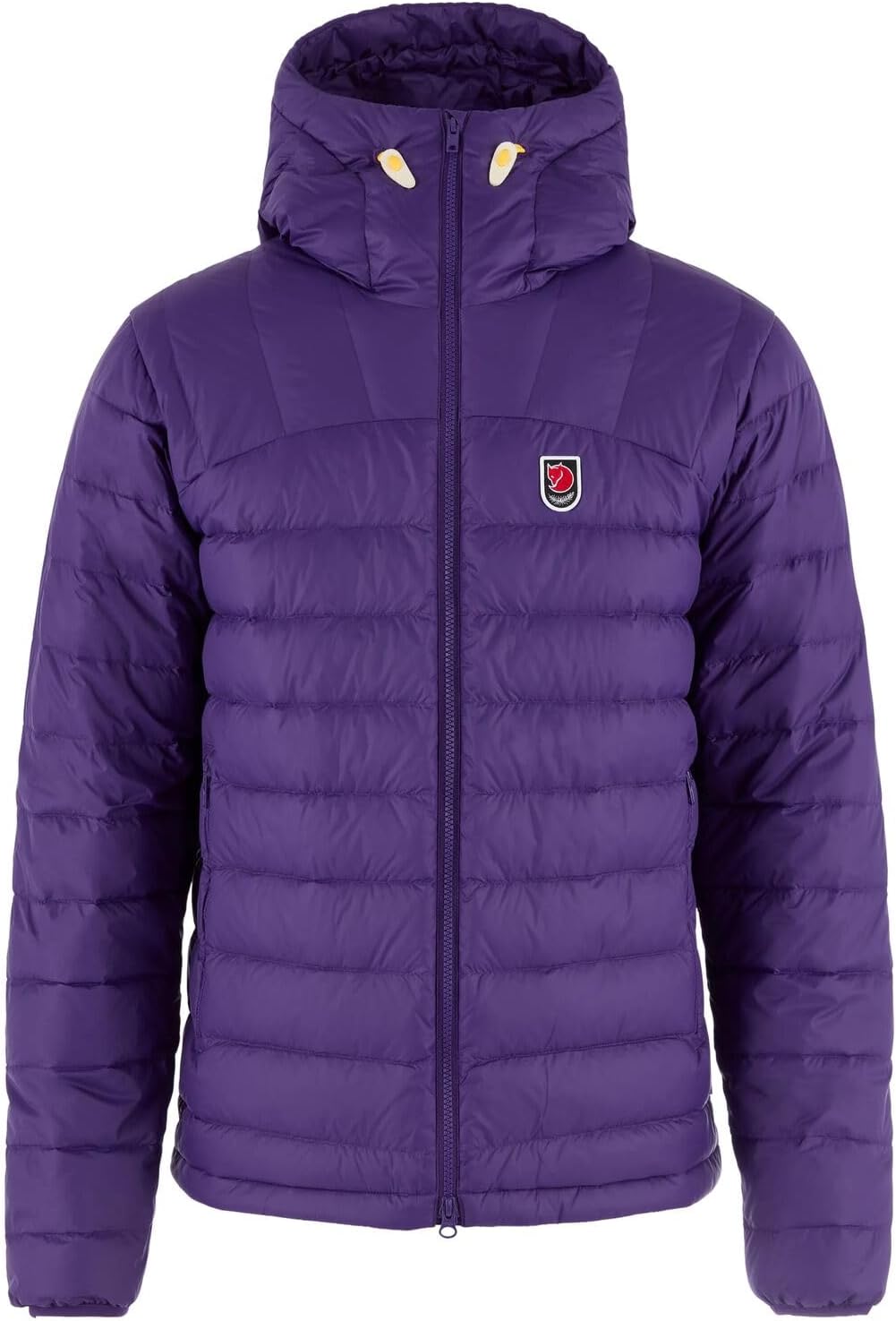Fjällräven Expedition Pack Down Hoodie Men's Jacket - Lightweight Warm Packable Insulated Winter Layer for Hiking Trekking Dark Violet