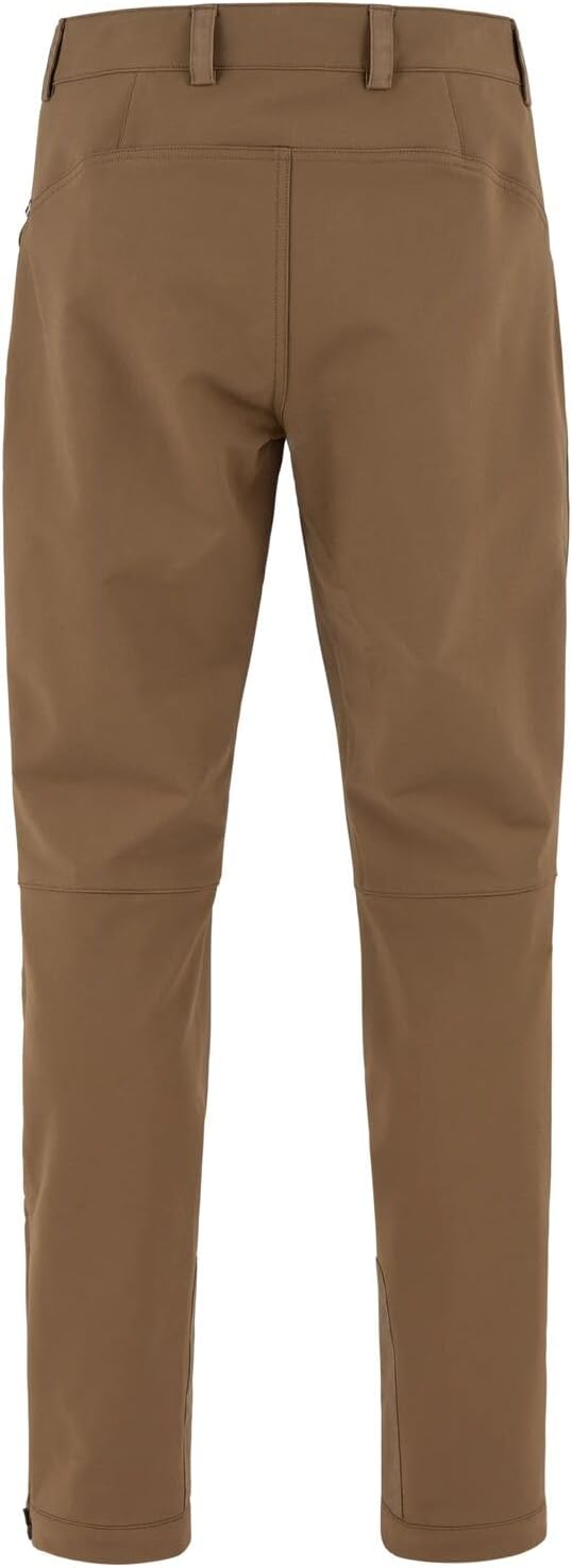 Fjallraven Keb Agile Winter Men's Shell Trekking Pants Wood Brown