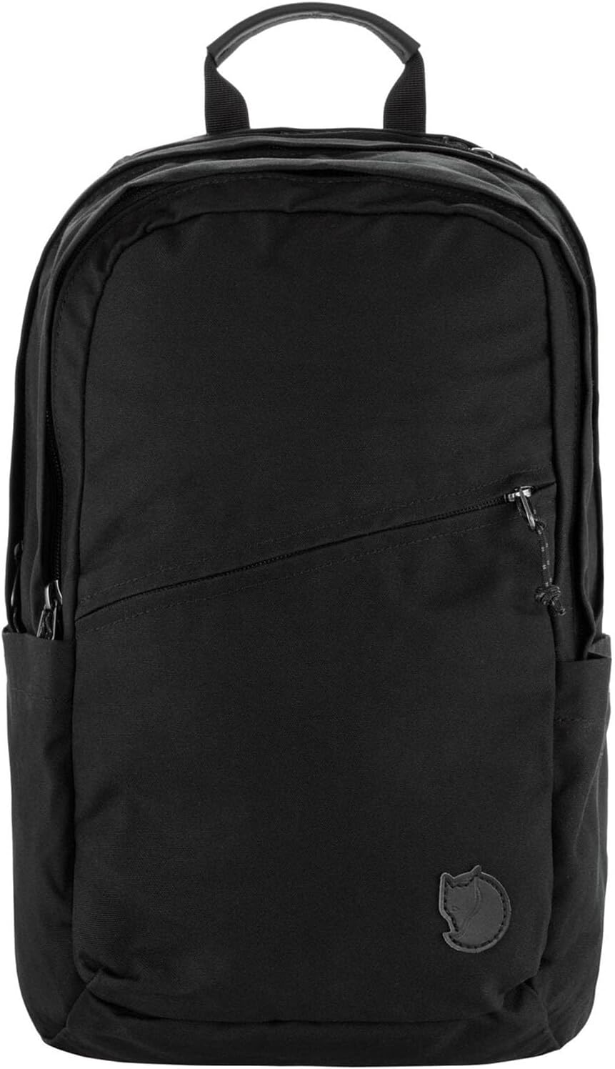 Fjällräven Raven 20 Backpack - Multi-Pocket Organization, Padded Support, Durable Fabric - Commuting, Travel, Black-Black