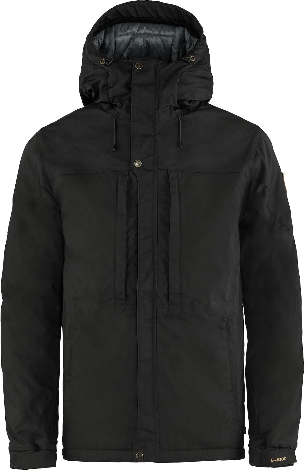 Fjällräven Skogso Padded Jacket Men's Coat - Insulated Durable Lightweight Winter Jacket for Outdoor Use Dark Grey