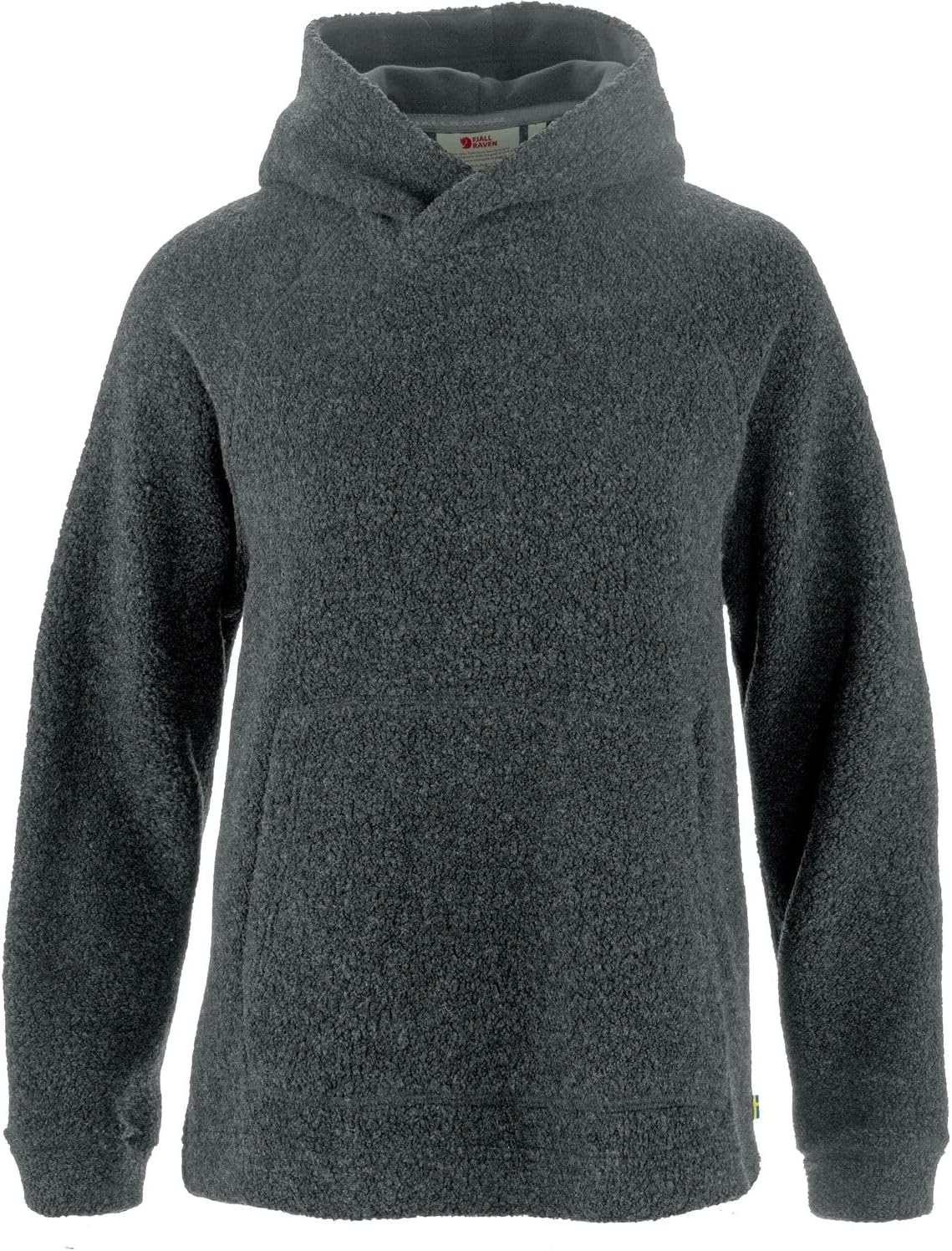 Fjallraven Kaitum Women's Fleece Full-Zip Midlayer Hoody Dark Grey