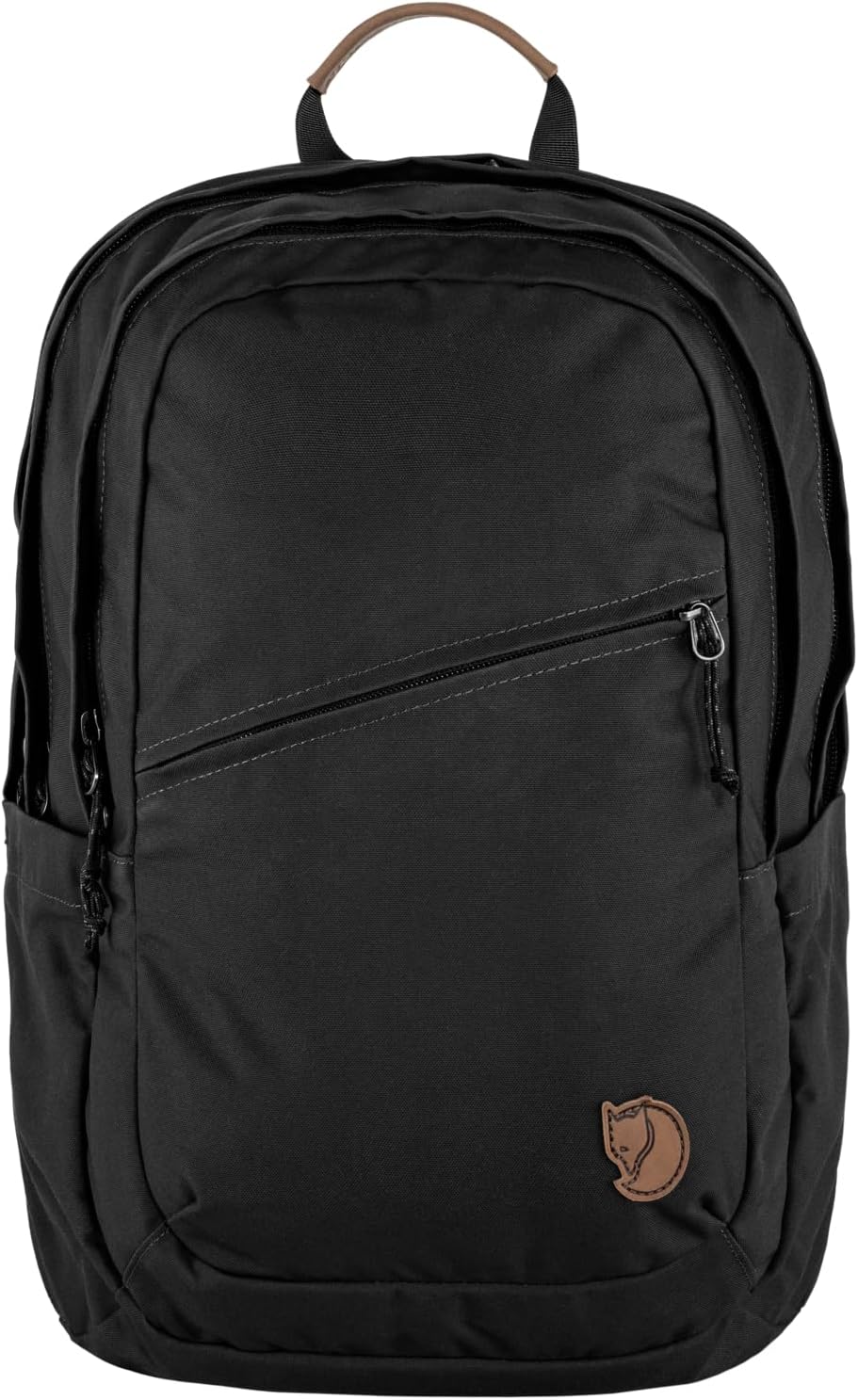 Fjällräven Raven 28 Backpack - Multi-Pocket Organization, Padded Support, Durable Fabric - Commuting, Travel, Black