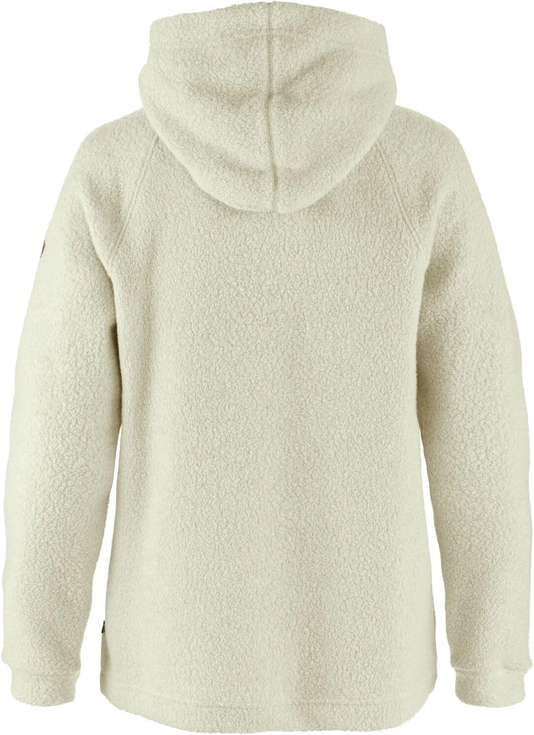 Fjallraven Kaitum Women's Fleece Full-Zip Midlayer Hoody Chalk White