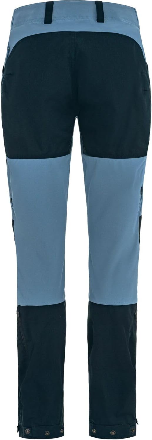 Fjällräven Womens Keb Trousers Curved Dark Navy/Dawn Blue