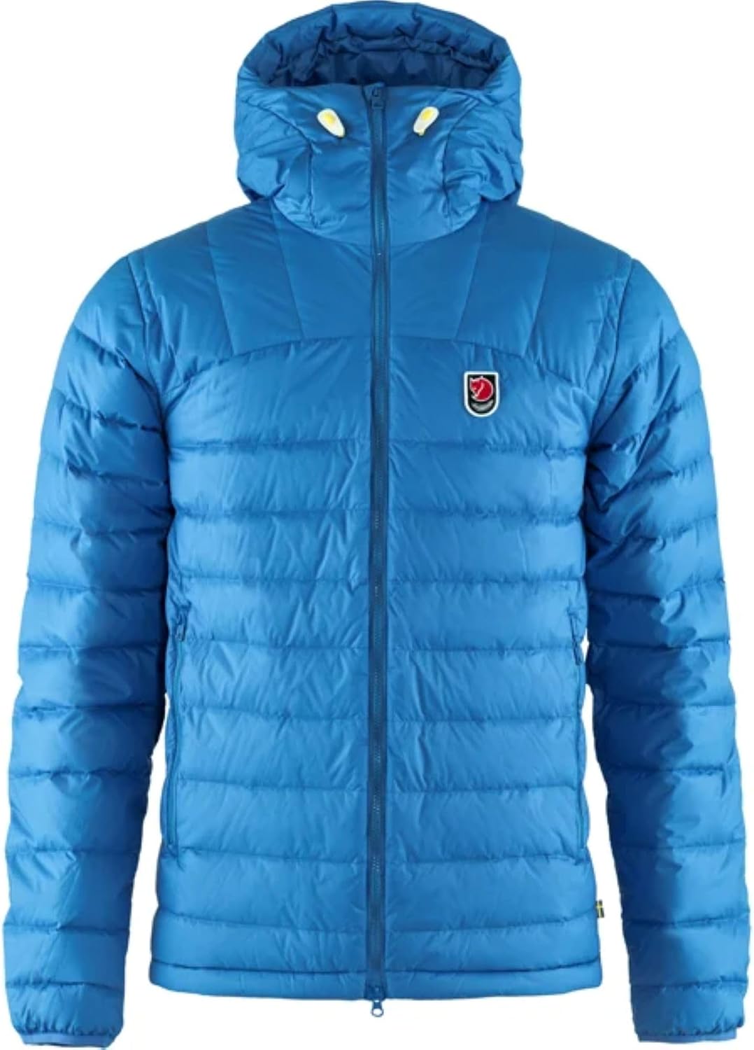 Fjällräven Expedition Pack Down Hoodie Men's Jacket - Lightweight Warm Packable Insulated Winter Layer for Hiking Trekking Un Blue