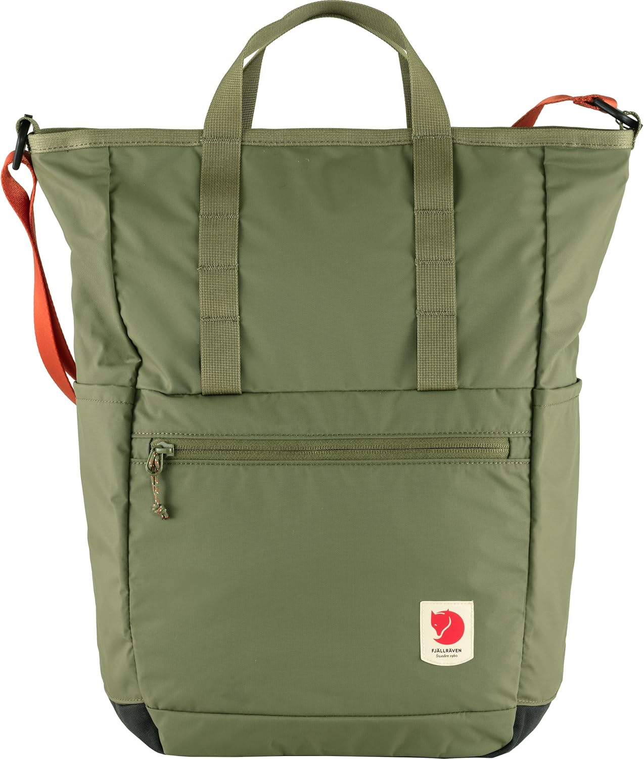 Fjällräven High Coast Totepack - Water-Resistant Fabric, Convertible Carry, Lightweight Design - Travel Green