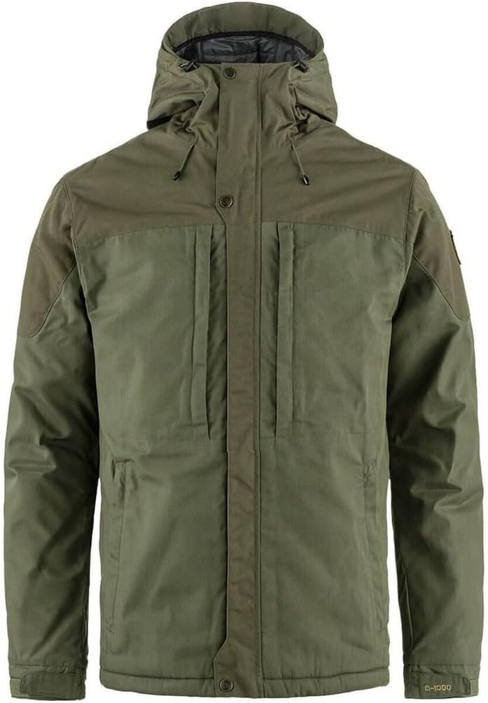 Fjällräven Skogso Padded Jacket Men's Coat - Insulated Durable Lightweight Winter Jacket for Outdoor Use Laurel Green