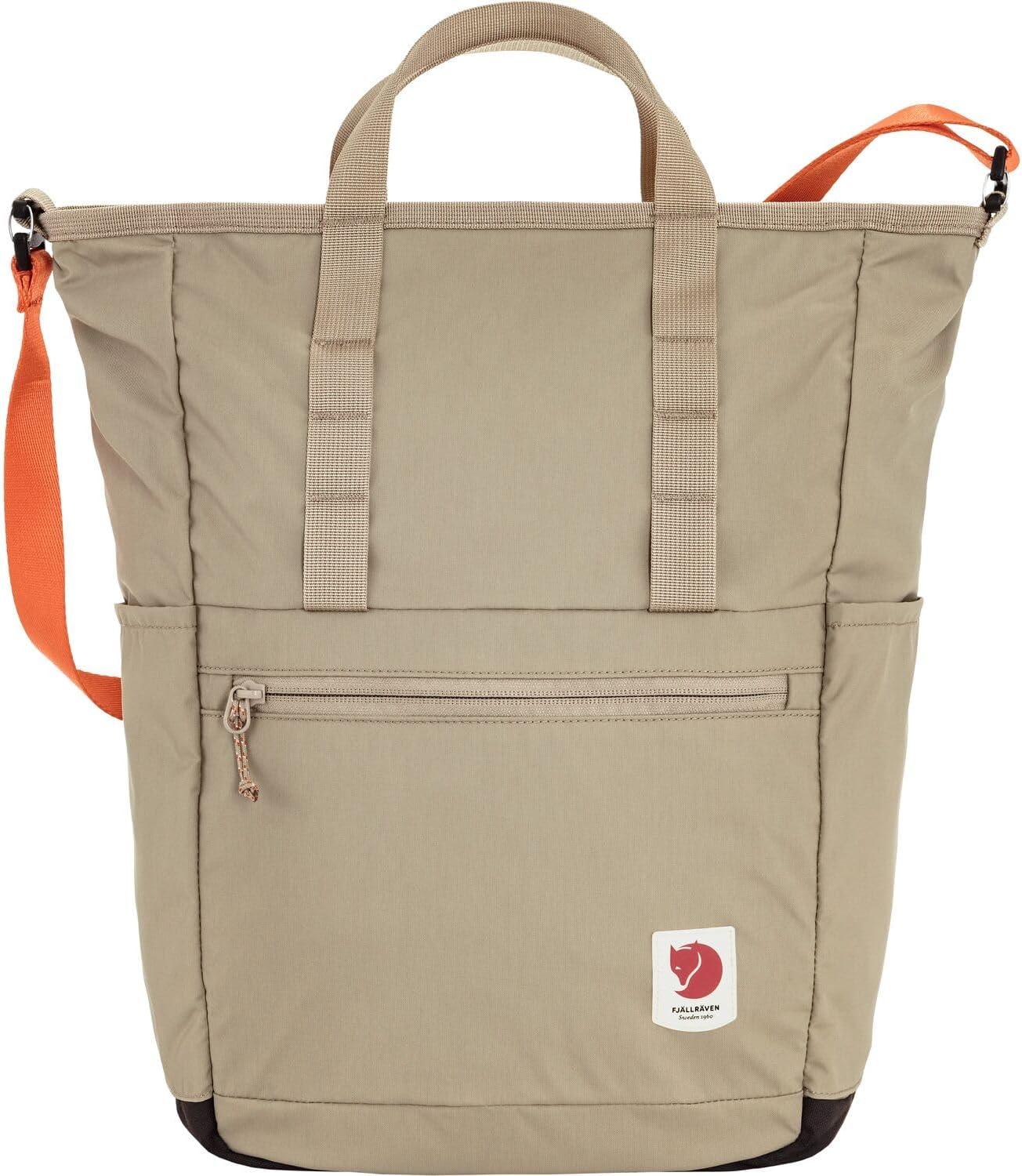 Fjällräven High Coast Totepack - Water-Resistant Fabric, Convertible Carry, Lightweight Design - Travel Fossil