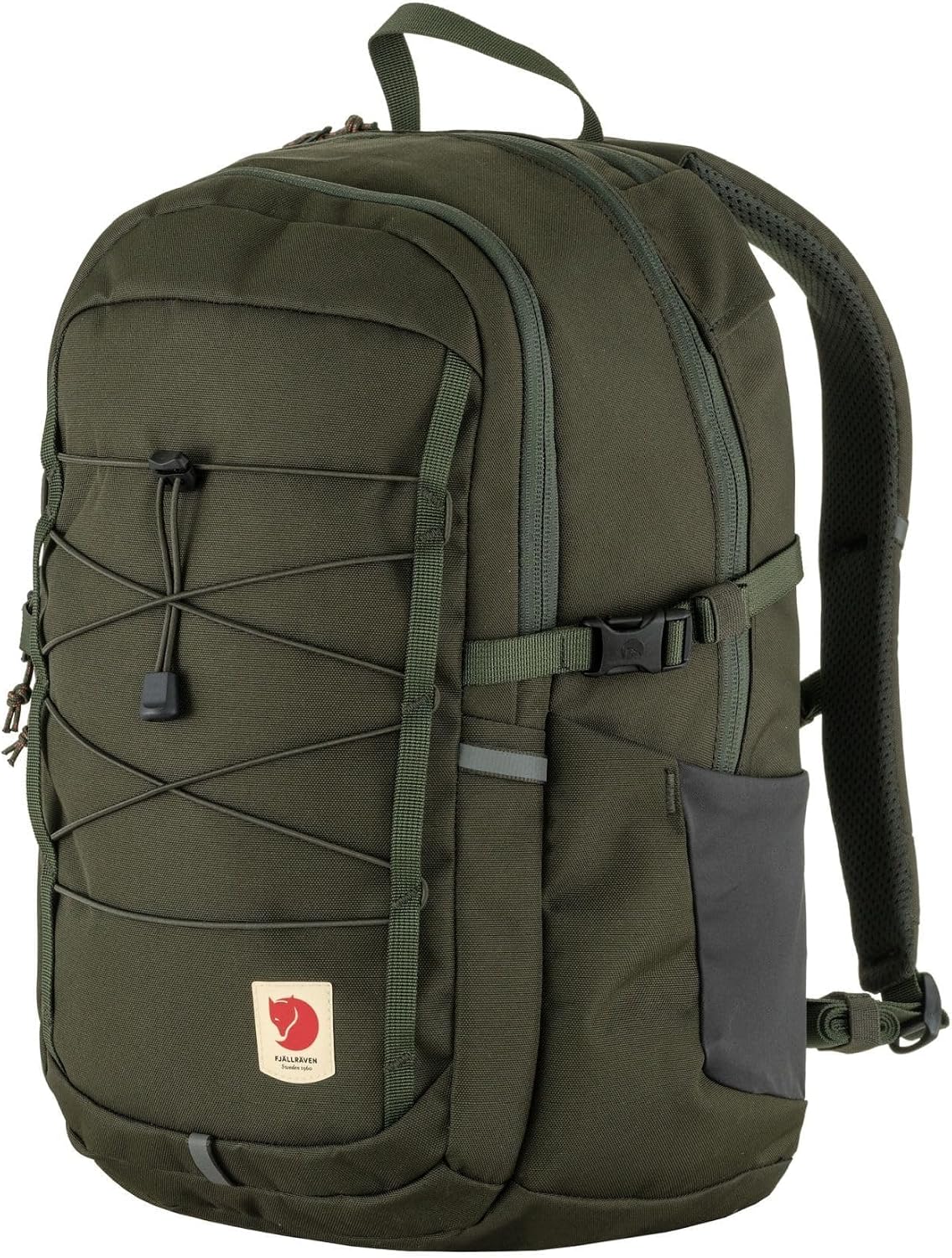 Fjällräven Skule 20 Backpack - Lightweight Durable Everyday Travel Laptop Bag, Deep Forest