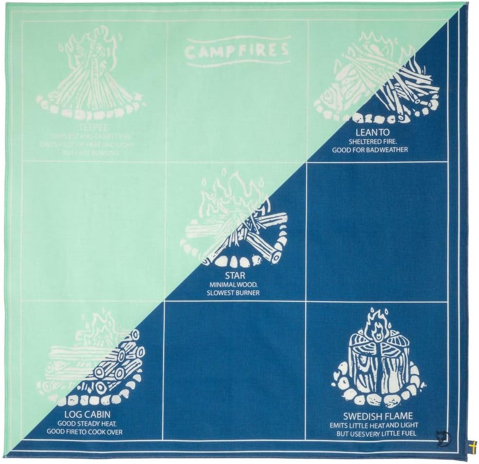 Fjällräven Campfire Bandana Coast Line/Sky One Size