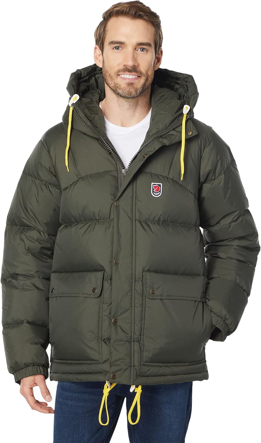 Fjallraven Expedition Down Lite Men's Insulated Jacket - Water Resistant Deep Forest