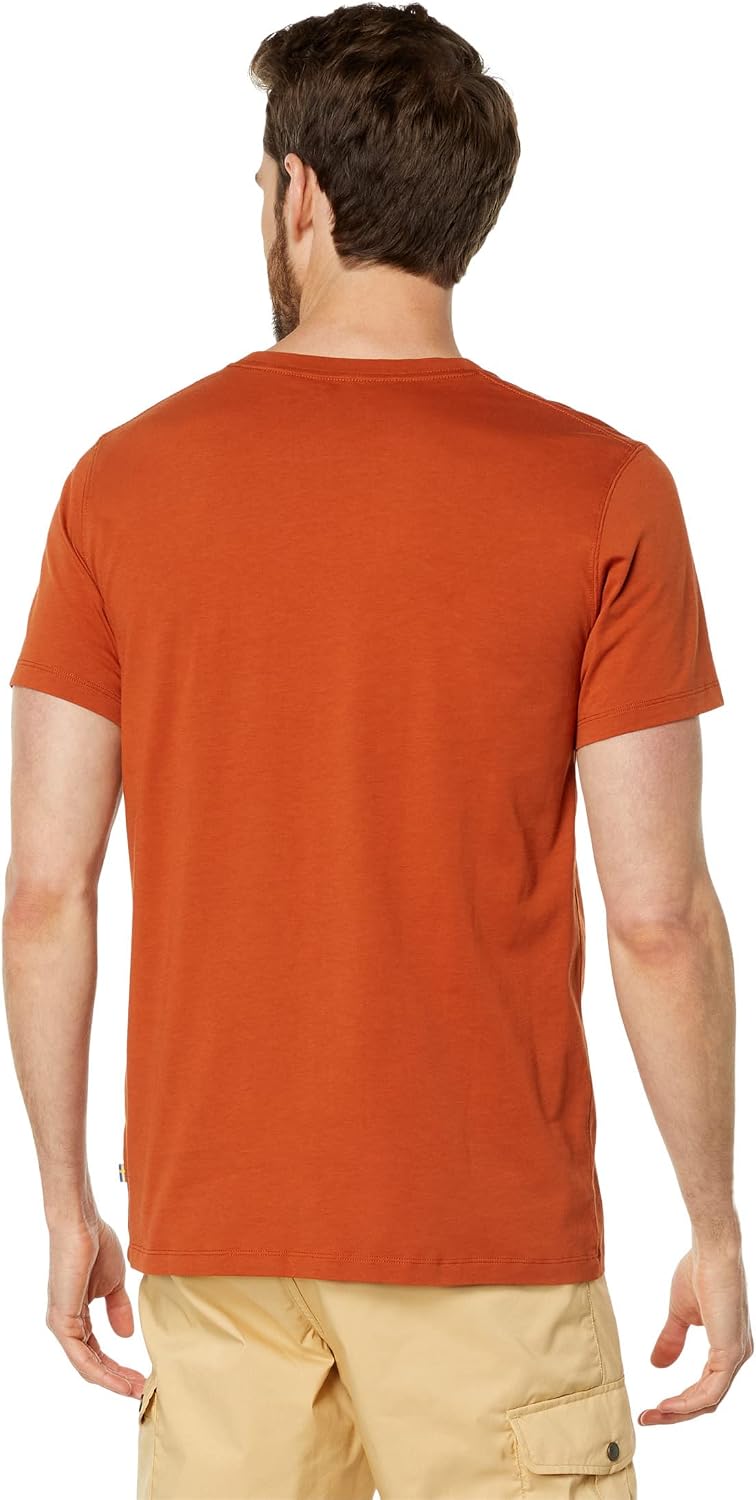 Fjällräven Arctic Fox T-Shirt Men's Shirt Terracotta Brown