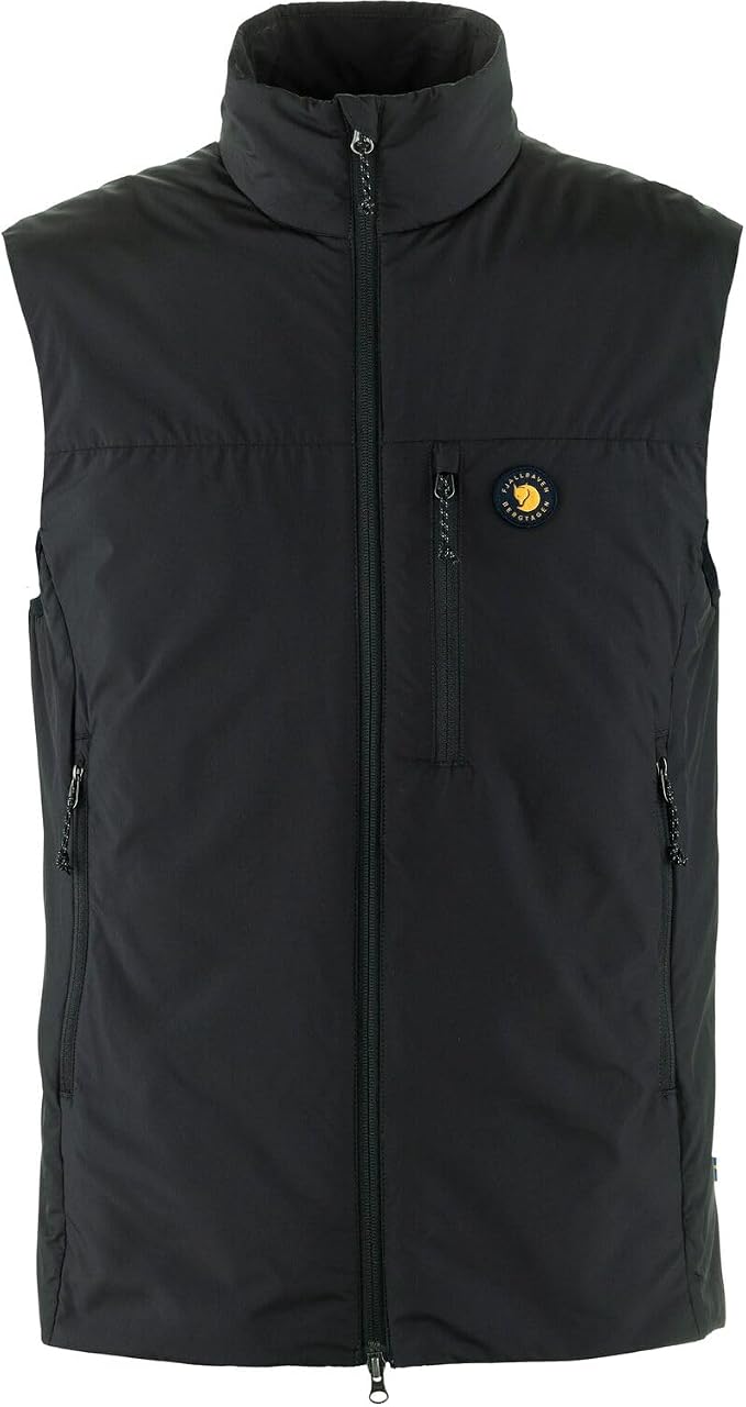 Fjällräven Bergtagen 60 Insulation Men's Vest - Lightweight Insulation, Packable Warmth, Technical Fit - Trekking Black