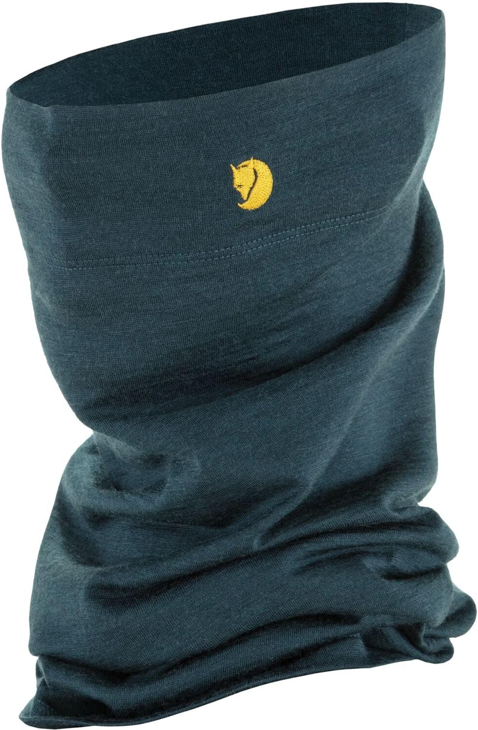 Fjällräven Bergtagen Merino Neck Gaiter - Insulating Warmth, Moisture Wicking, Odor Resistance - Hiking, Travel Mountain Blue