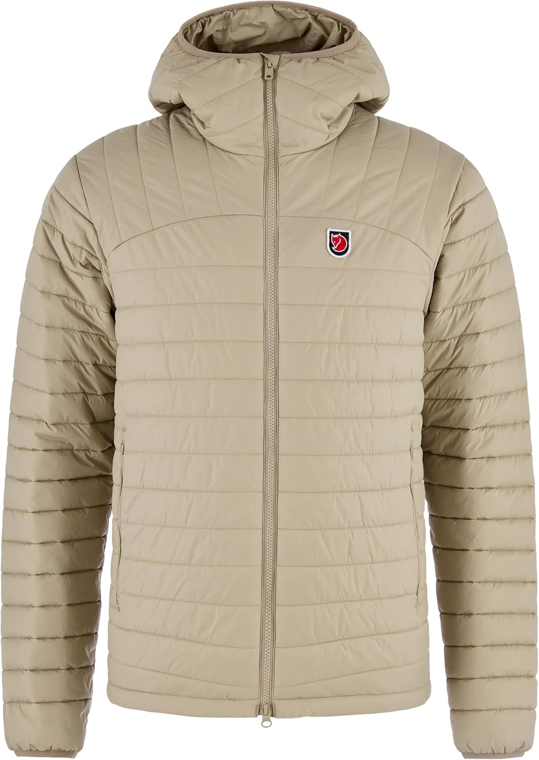 Fjallraven Expedition Latt Men's Insulated Full-Zip Midlayer Hoody Fossil