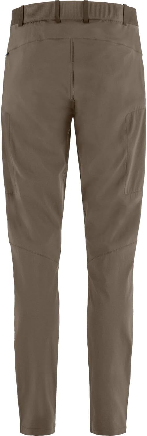 Fjallraven Hoja Hybrid Men's Shell Biking Pants Suede Brown