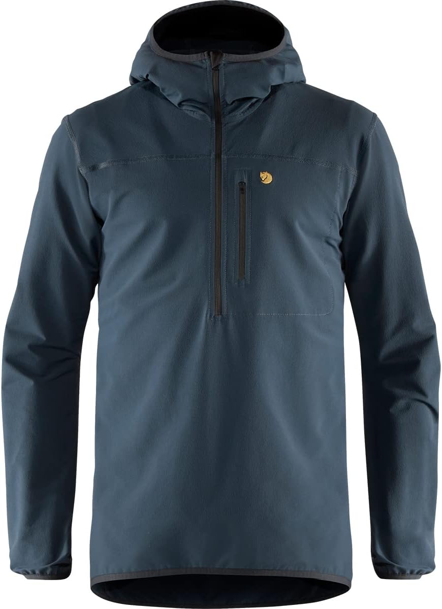 Fjällräven mens Half Zip Mountain Blue