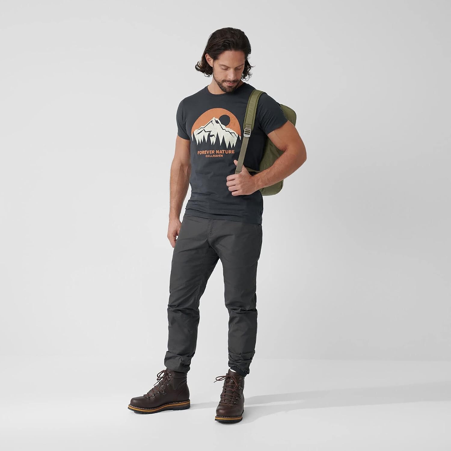 Fjallraven Nature T-Shirt - Men's Dark Navy Medium