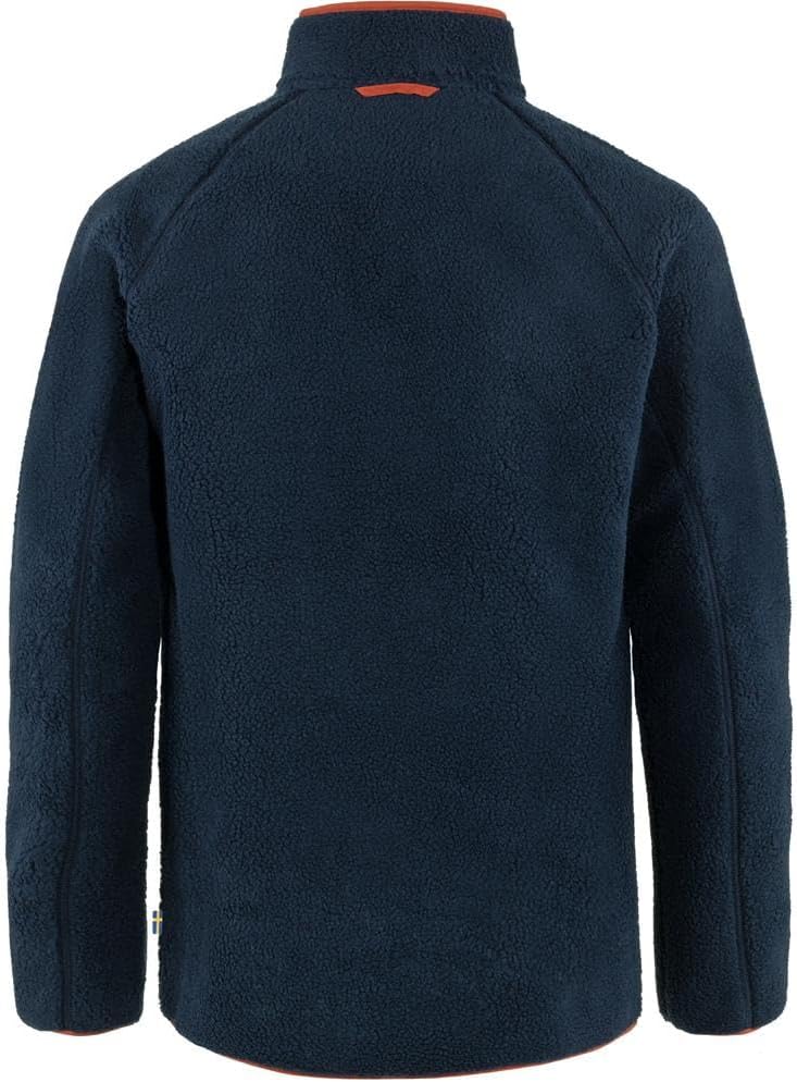 Fjällräven Women's Vardag Pile Fleece Navy/Autumn Leaf