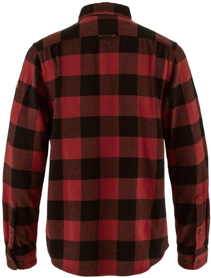 Fjällräven Övik Heavy Flannel Shirt Men's Shirt Red/Black