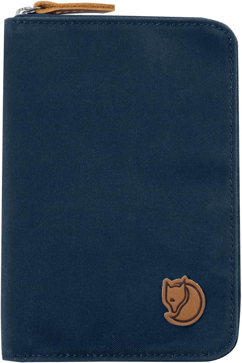 Fjällräven Passport Wallet - Travel Organizer, Secure Storage, Slim Profile - Travel Navy