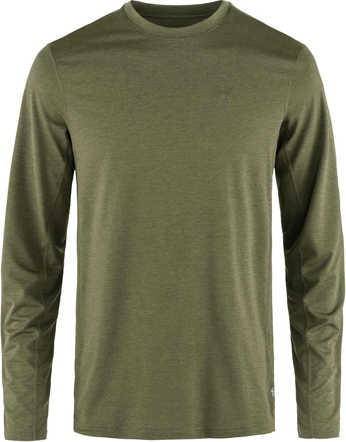 Fjällräven Abisko Day Hike Men's Long Sleeve Shirt - Comfortable, Lightweight, Breathable Fabric - Hiking, Trekking Green