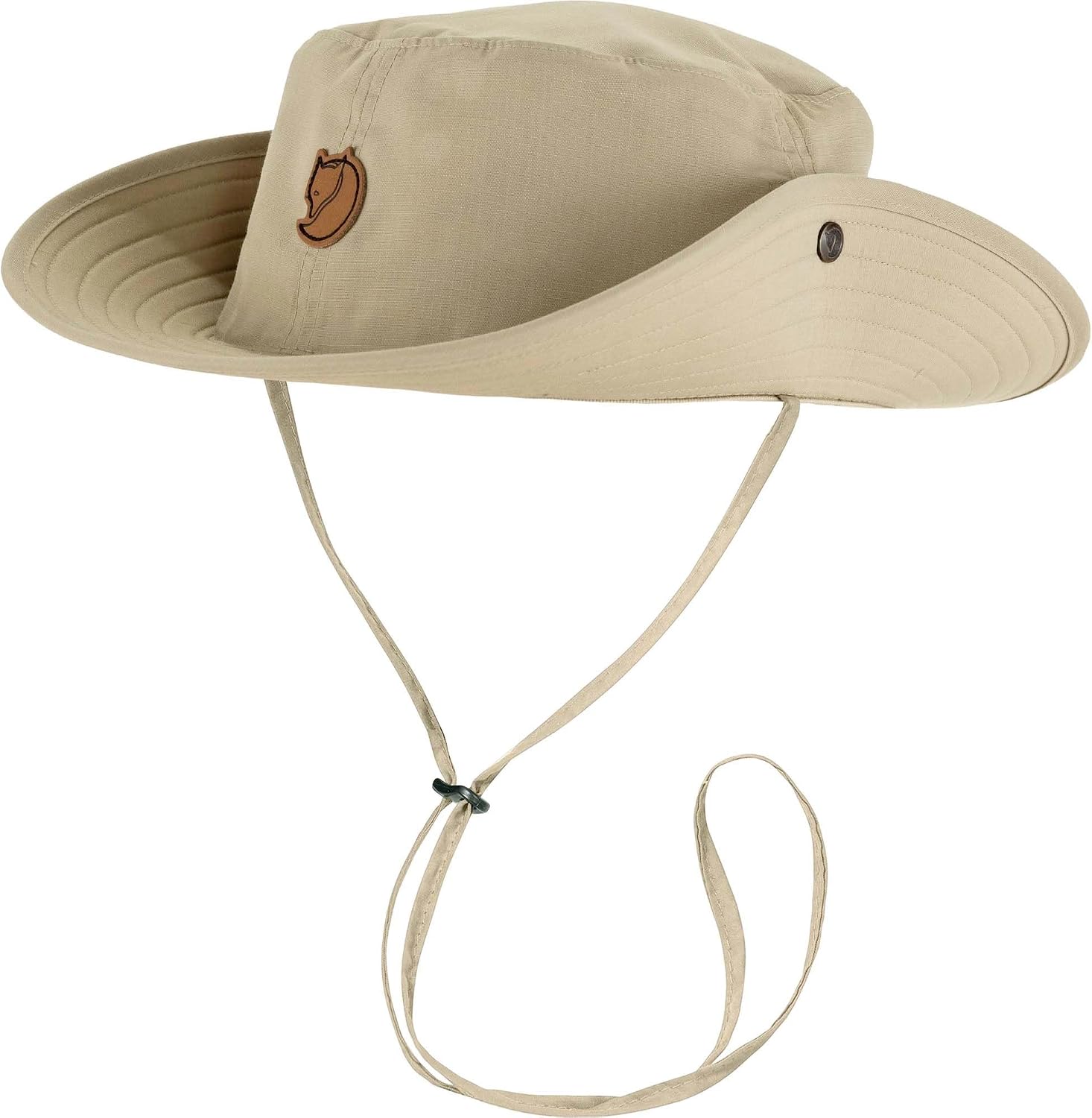 Fjällräven Abisko Summer Hat - Ventilated Design, Packable Brim, Quick-Dry Fabric - Hiking, Travel Fossil