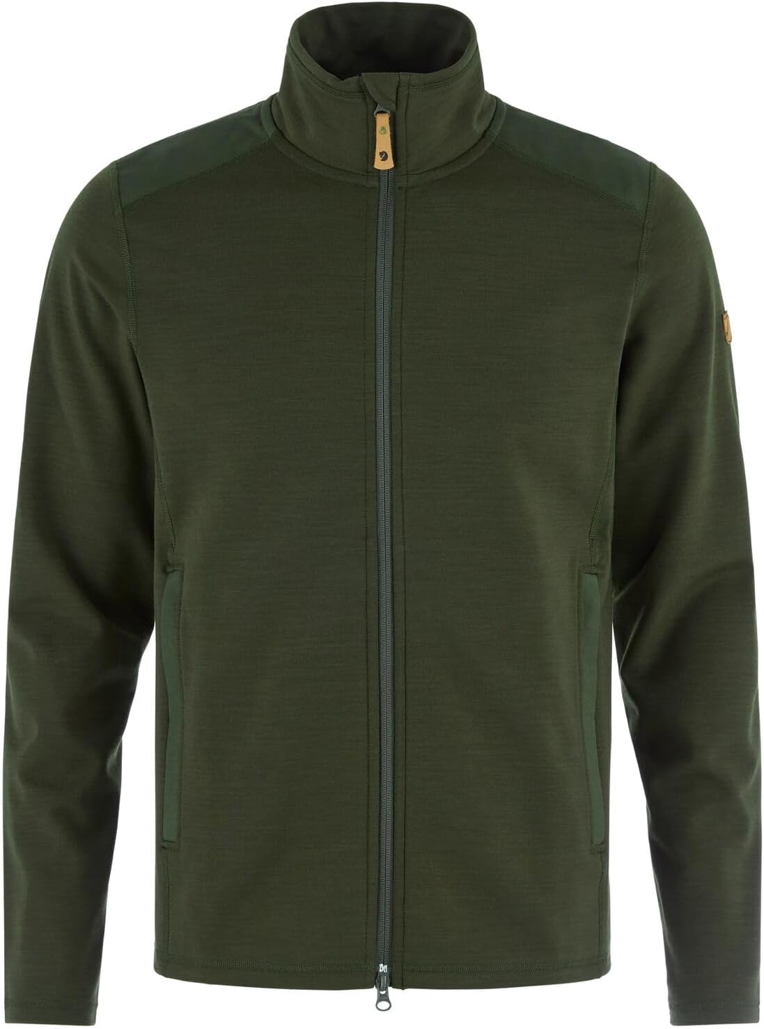 Fjällräven Keb Fleece Men's Jacket -Insulated Fleece, Breathable Warmth, Durable Construction - Hiking, Trekking Deep Forest