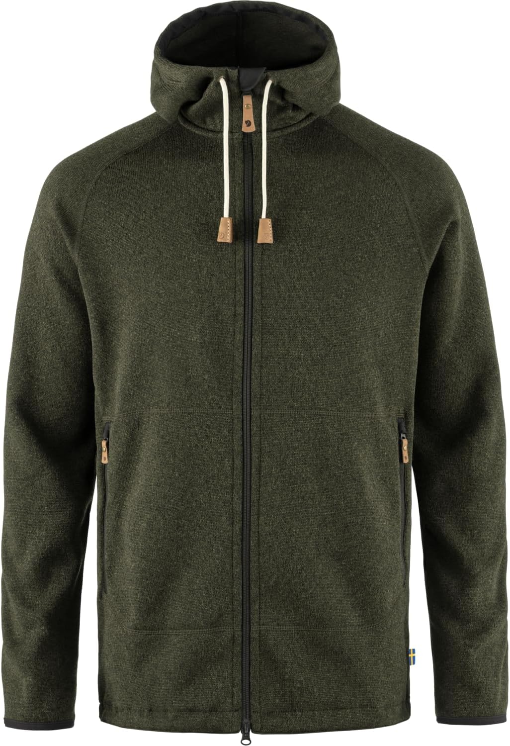 Fjällräven Men's Ovik Fleece Hoodie M Deep Forest