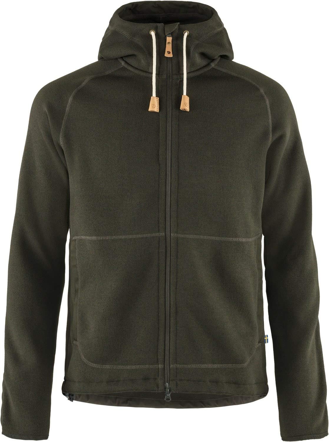 Fjällräven Men's Ovik Fleece Hoodie M Deep Forest