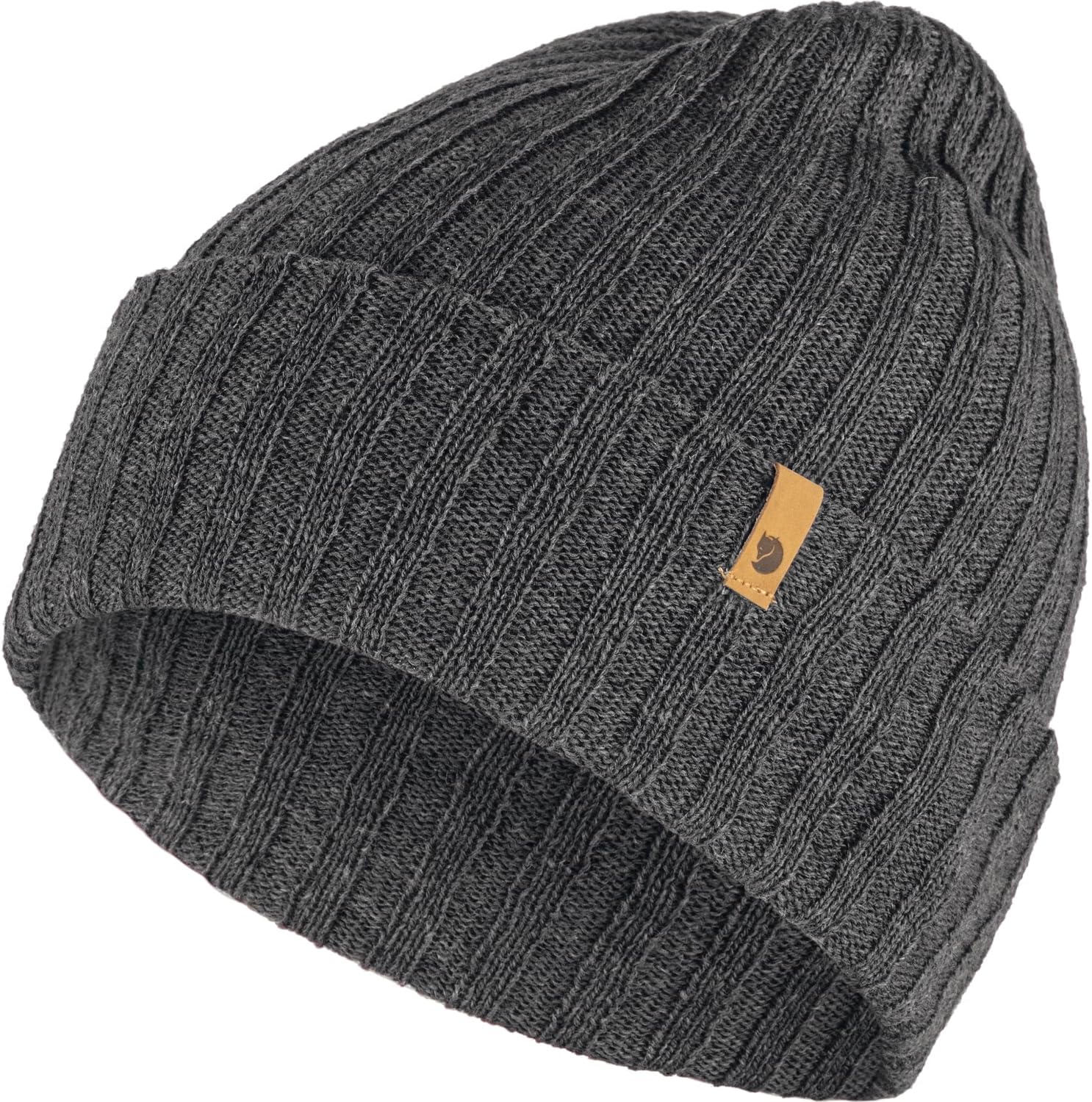 Fjallraven Byron Thin Men's Cuffed Beanie - Mid-Height Graphite