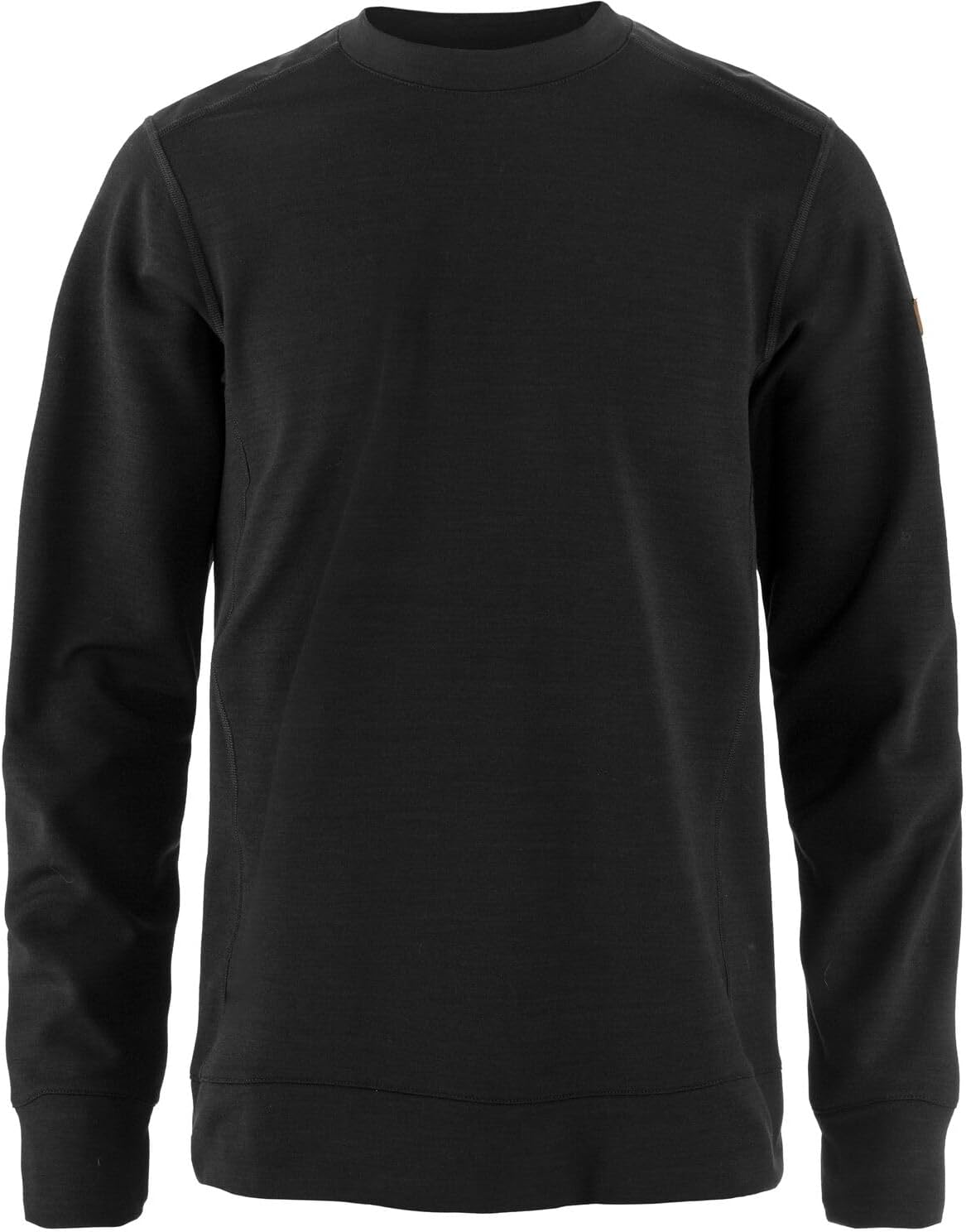 Fjällräven Keb Fleece Men's Crewneck - Insulated Fleece, Breathable Warmth, Durable Construction - Hiking, Travel Black