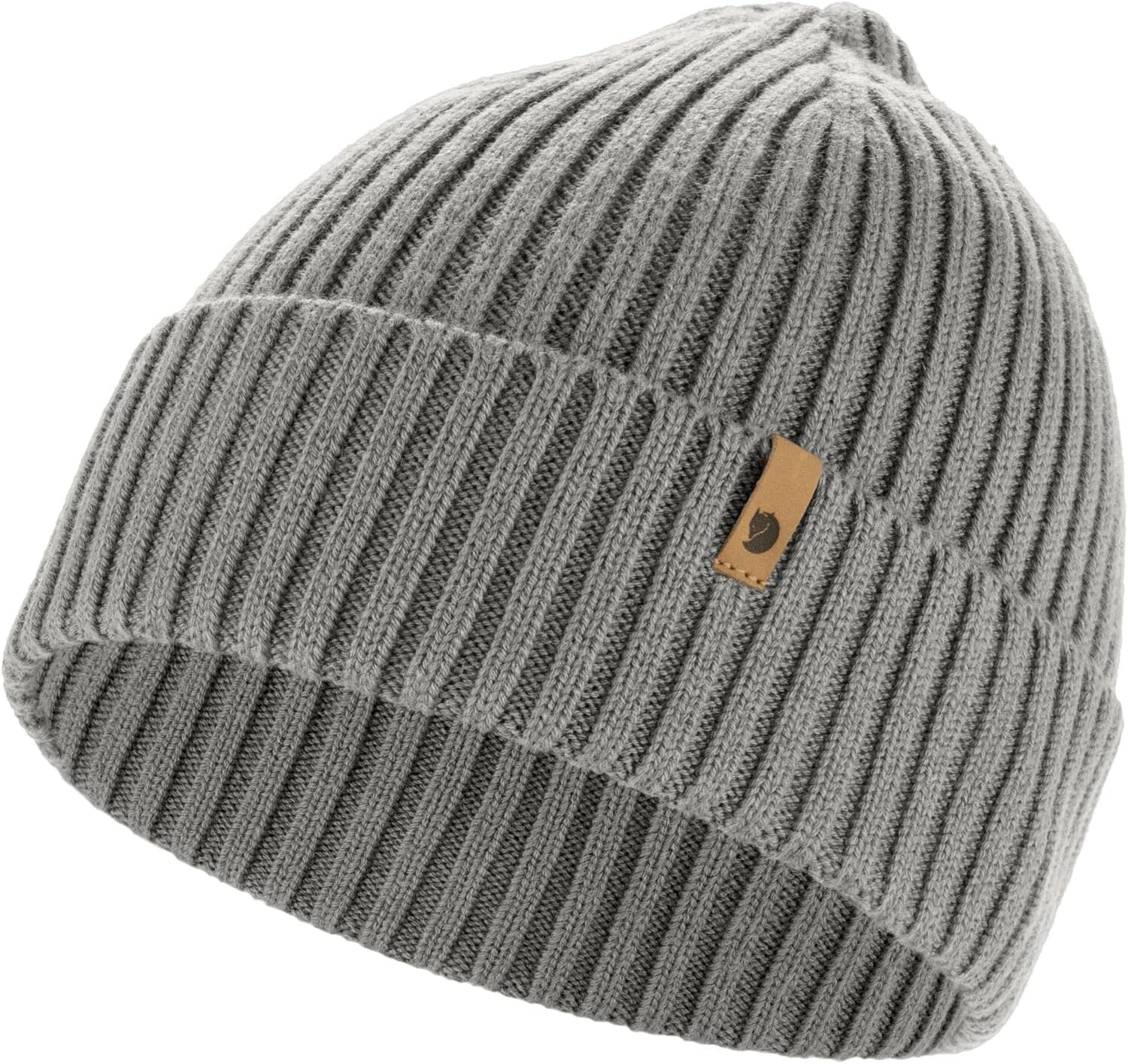 Fjallraven Ovik 365 Men's Cuffed Beanie - Mid-Height Grey