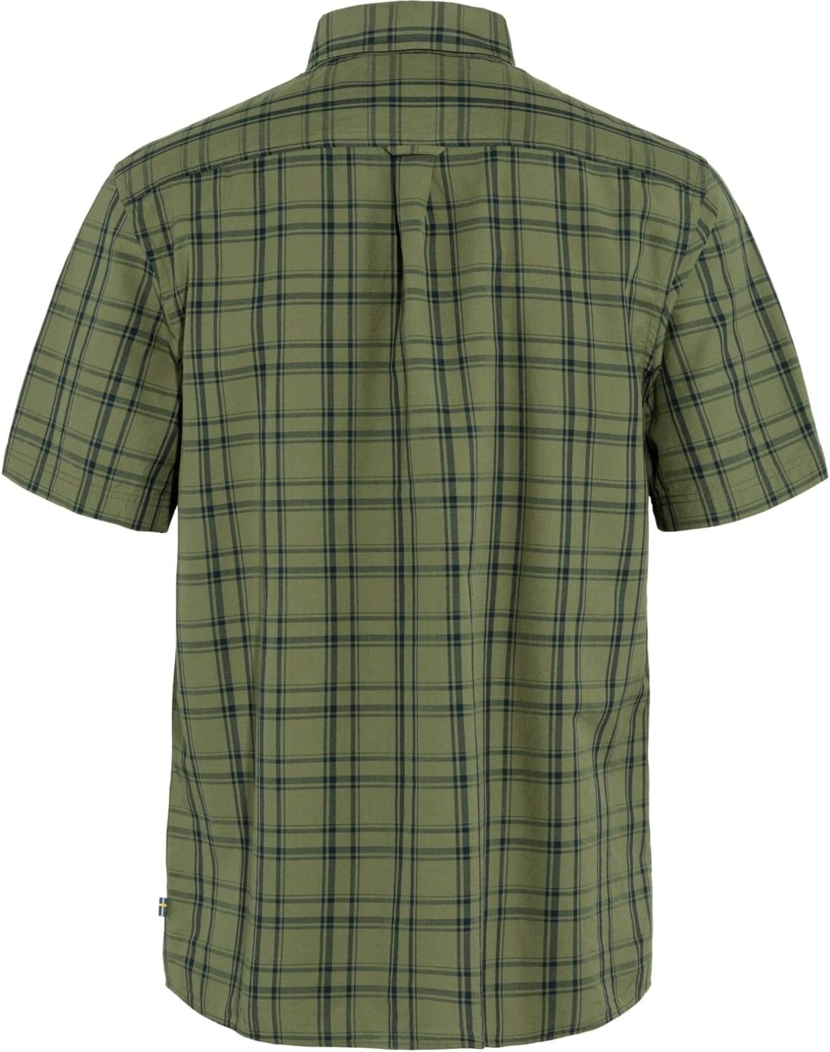 Fjällräven Övik Lite Shirt SS Men's Shirt Green/Dark Navy