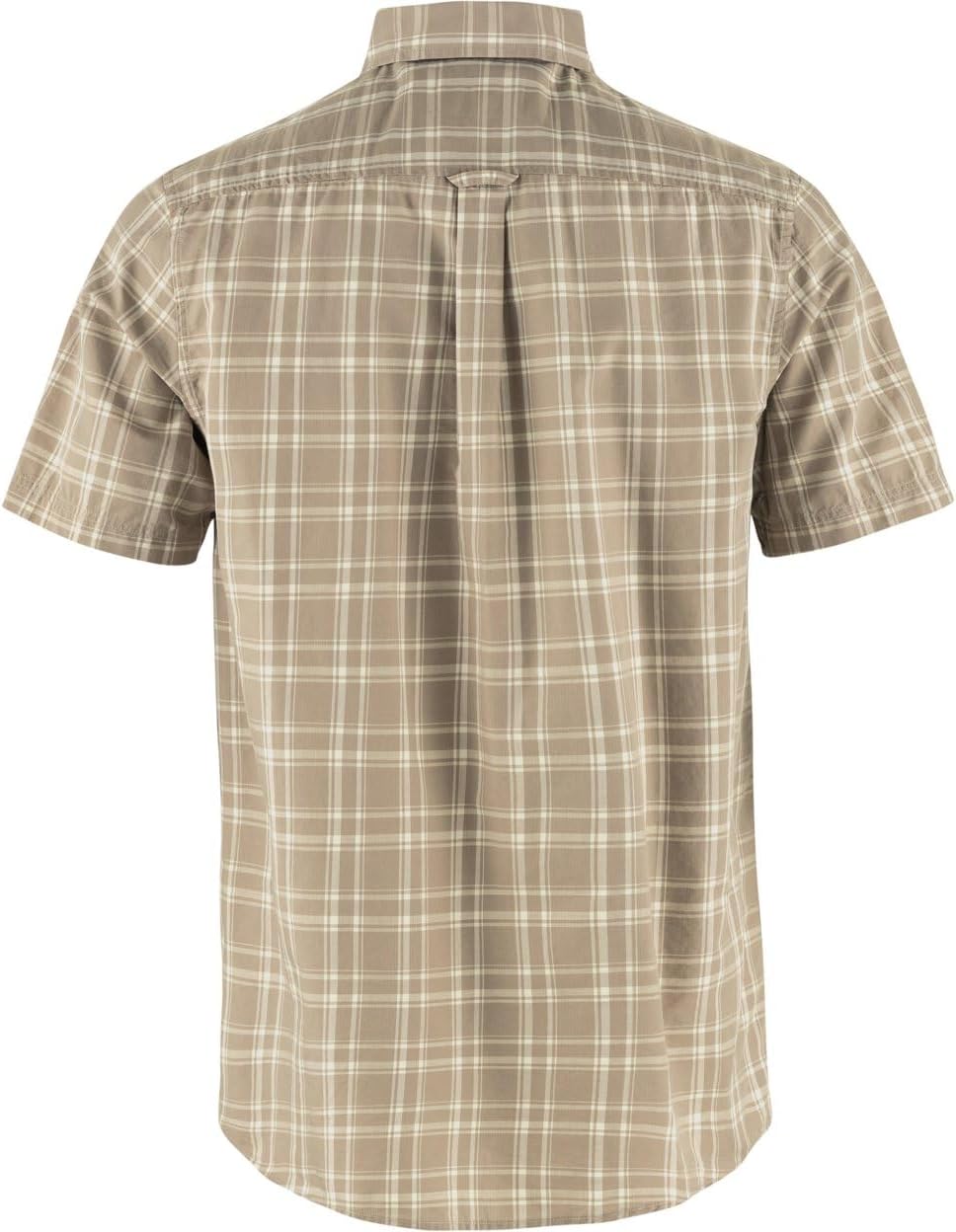 Fjällräven Övik Lite Shirt SS Men's Shirt Fossil/Chalk Rose