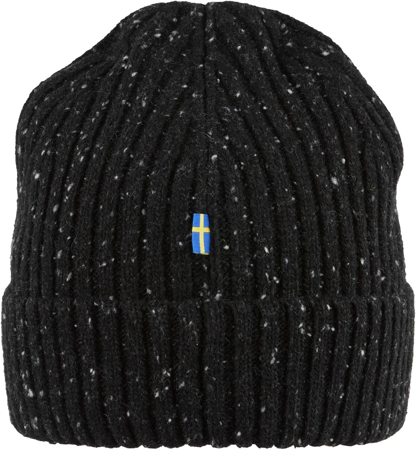 Fjallraven Ovik Neps Men's Cuffed Beanie - Mid-Height Black
